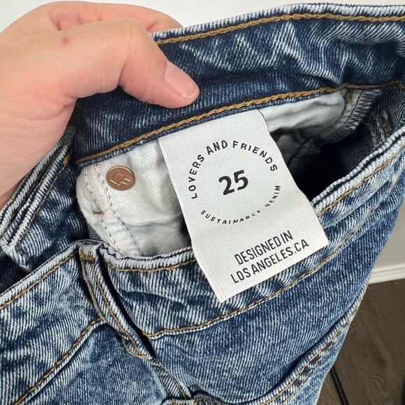 Lovers and Friends Ryan High Rise Loose Straight Jeans in San Sebastián - Picture 12 of 12